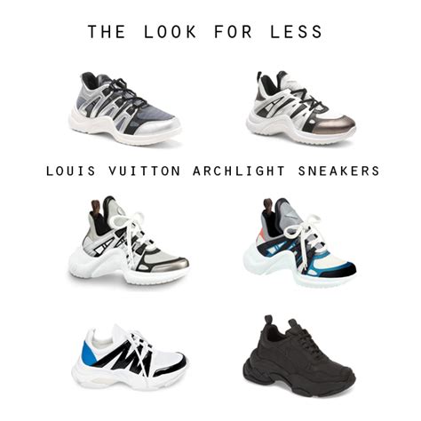 louis vuitton archlight sneaker dupe